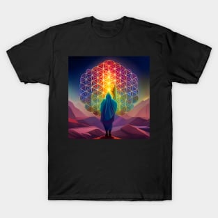 Flower Of Life - Monk T-Shirt